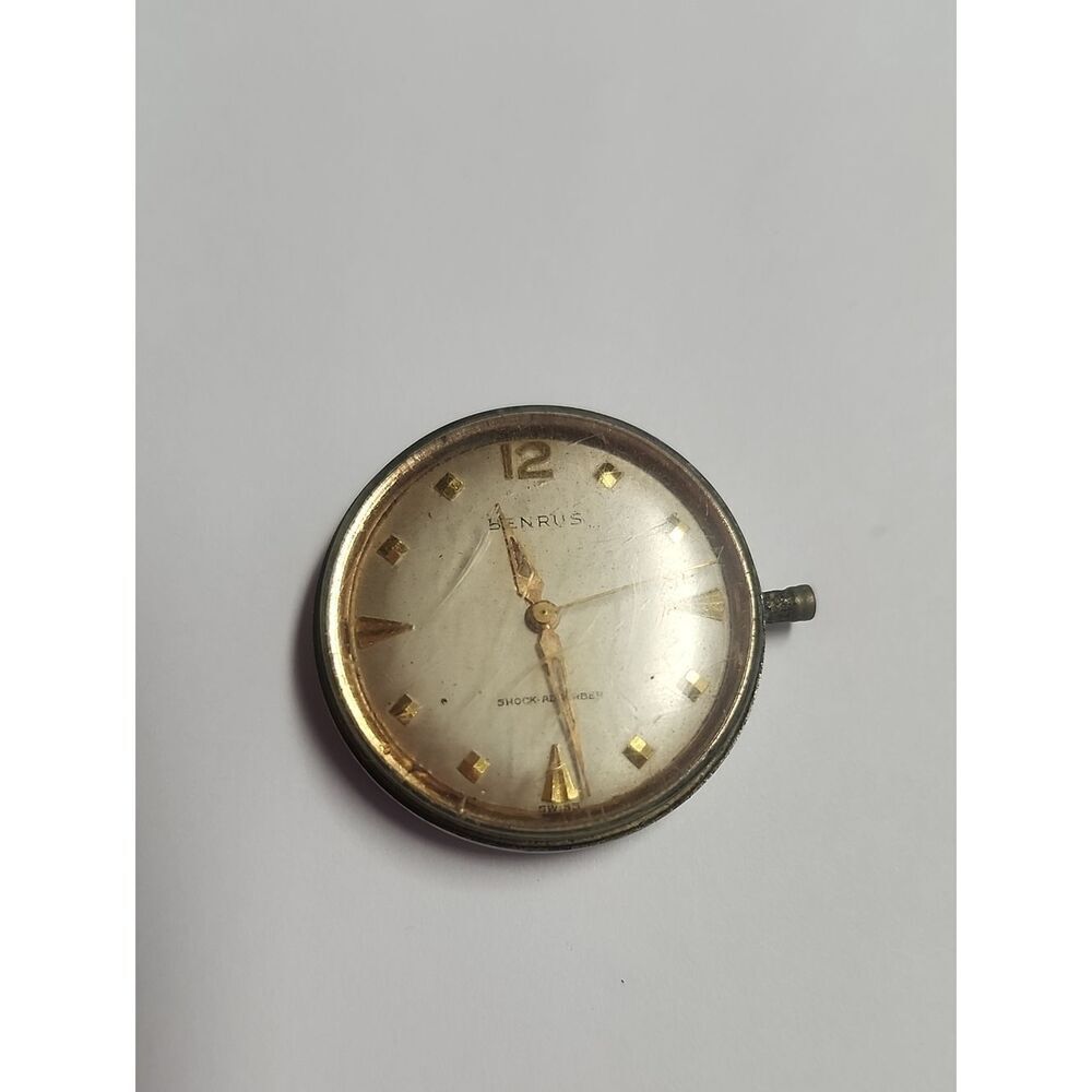 Benrus Vintage Watch FOR PARTS 10K RGP Top